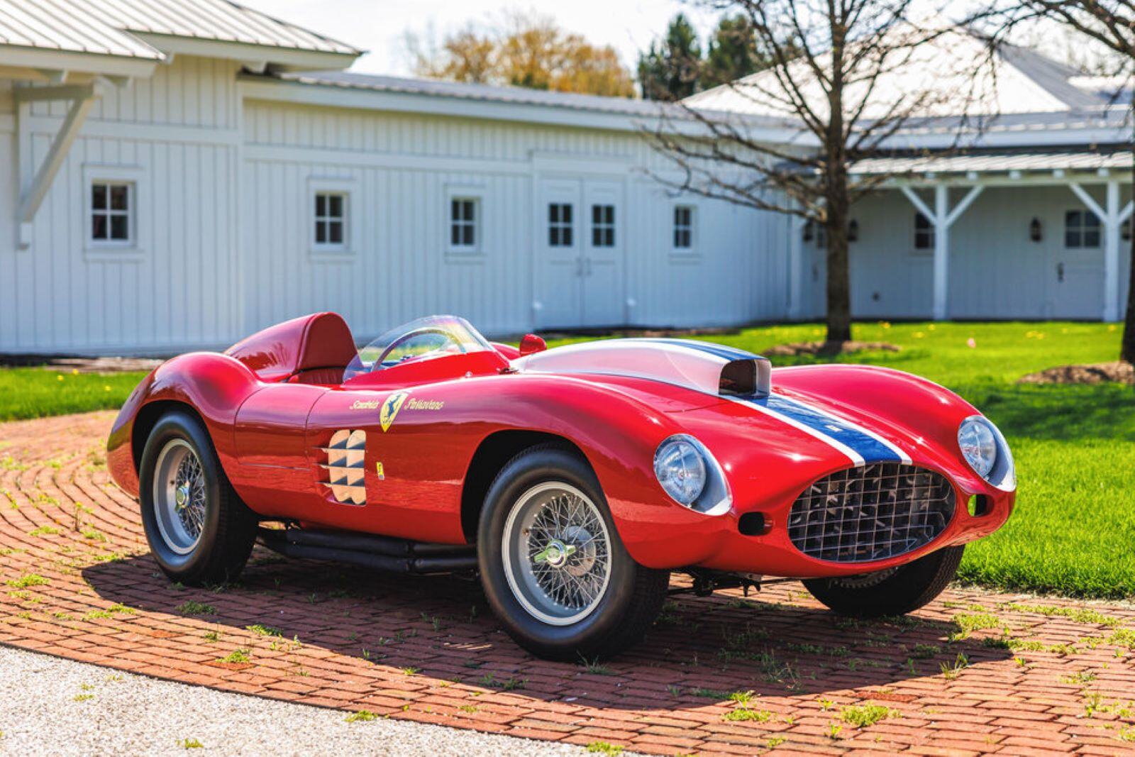 1955 Ferrari 410 Sport Spider by Scaglietti