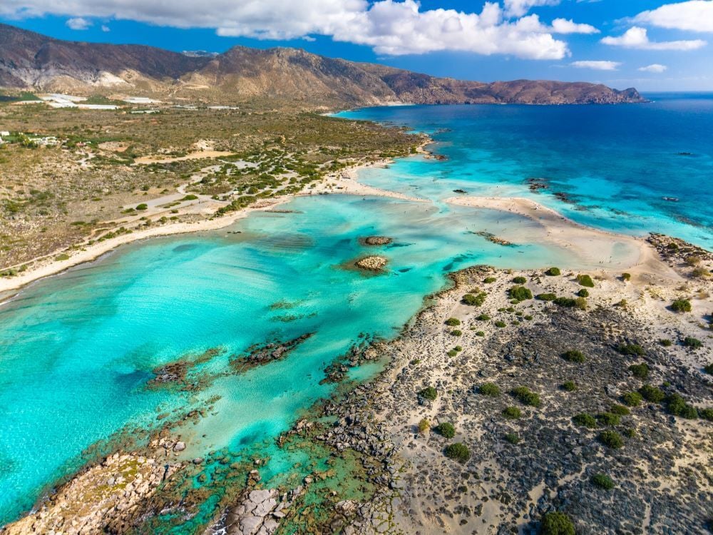 Elafonissi beach
