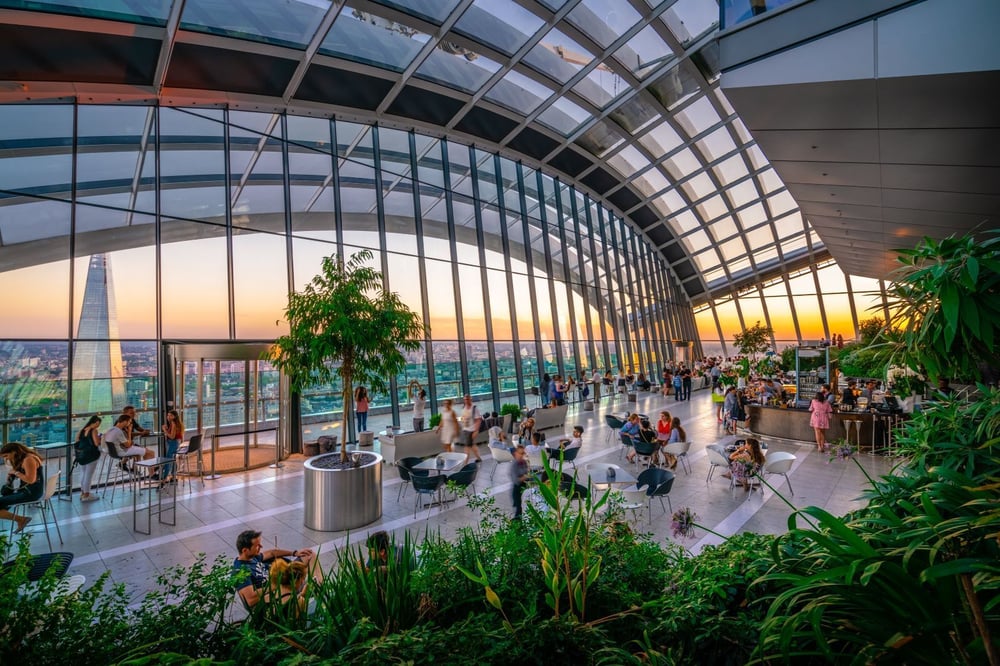 Restaurants in London with a View