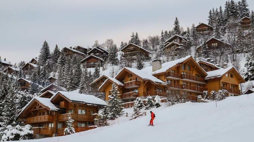skiing resorts in france