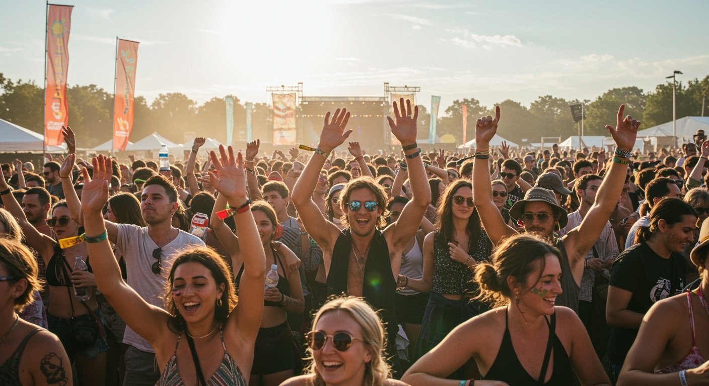 Music festival in London