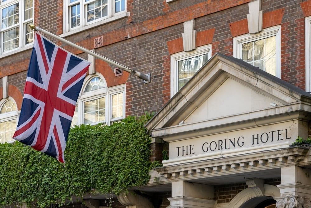 The Goring Hotel in Belgravia