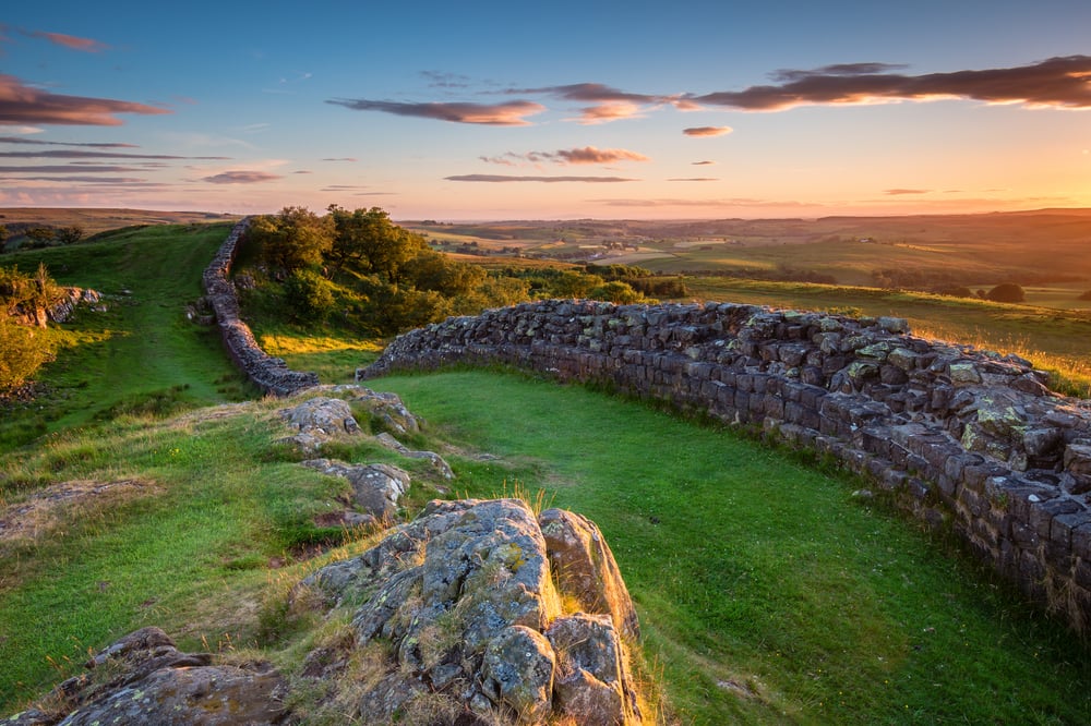 best place to see hadrians wall