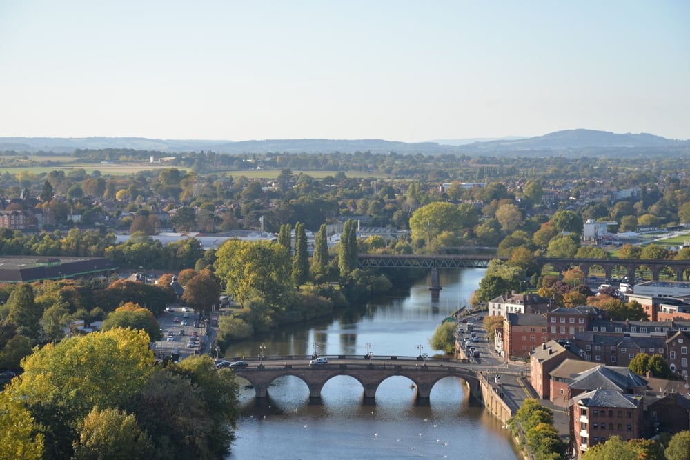 best places to live in worcestershire