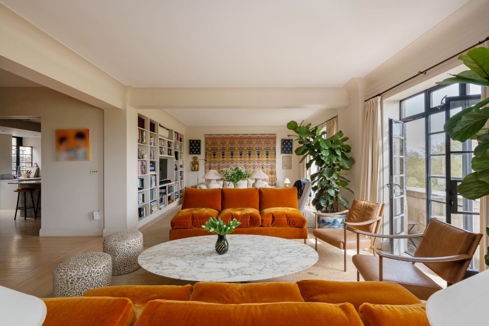 mid century modern color palette