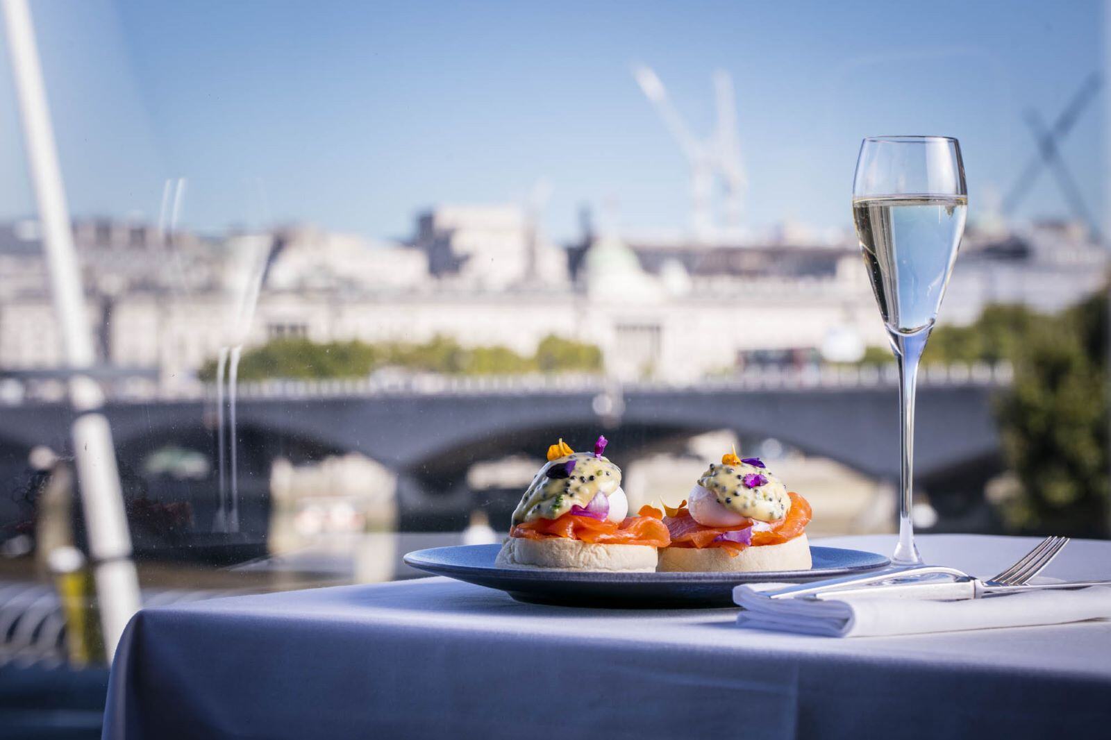 Breakfast in London With A View