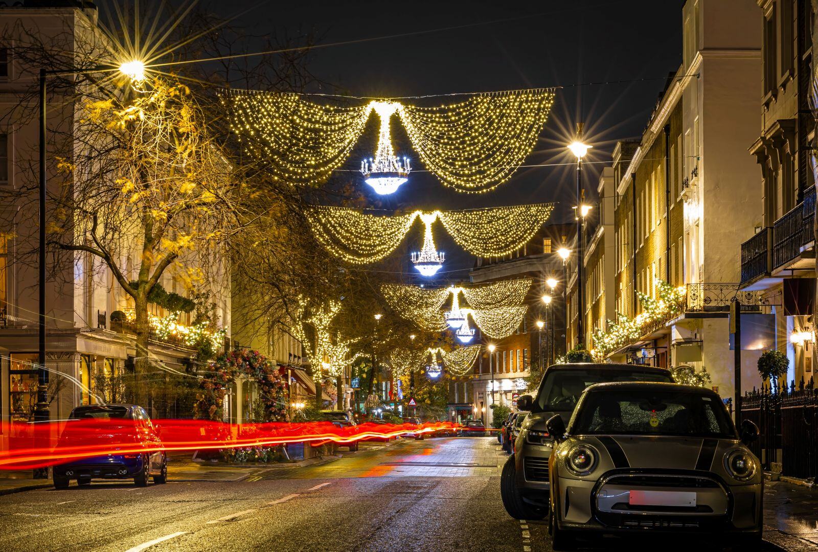 Christmas Lights in Belgravia