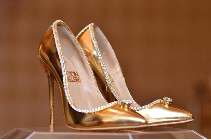 Jada Dubai and Passion Jewellers âPassion Diamond Shoesâ.webp most expensive shoes 