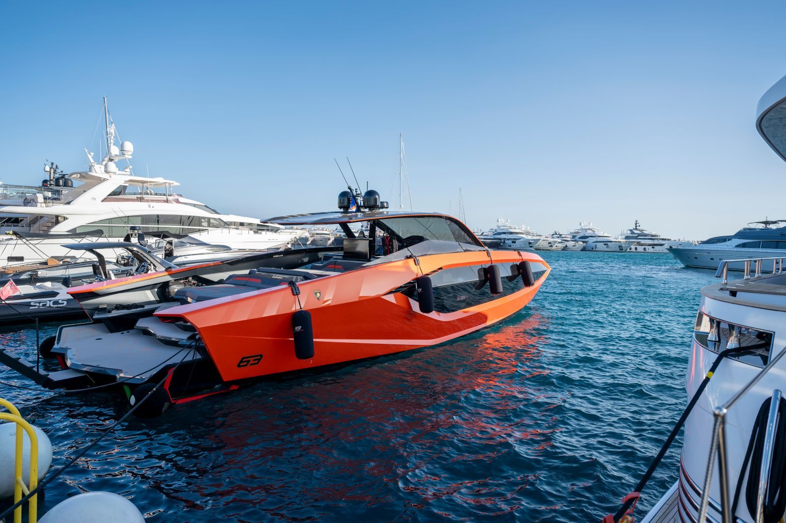 The Lamborghini Tecnomar ‘63’ Motor Yacht
