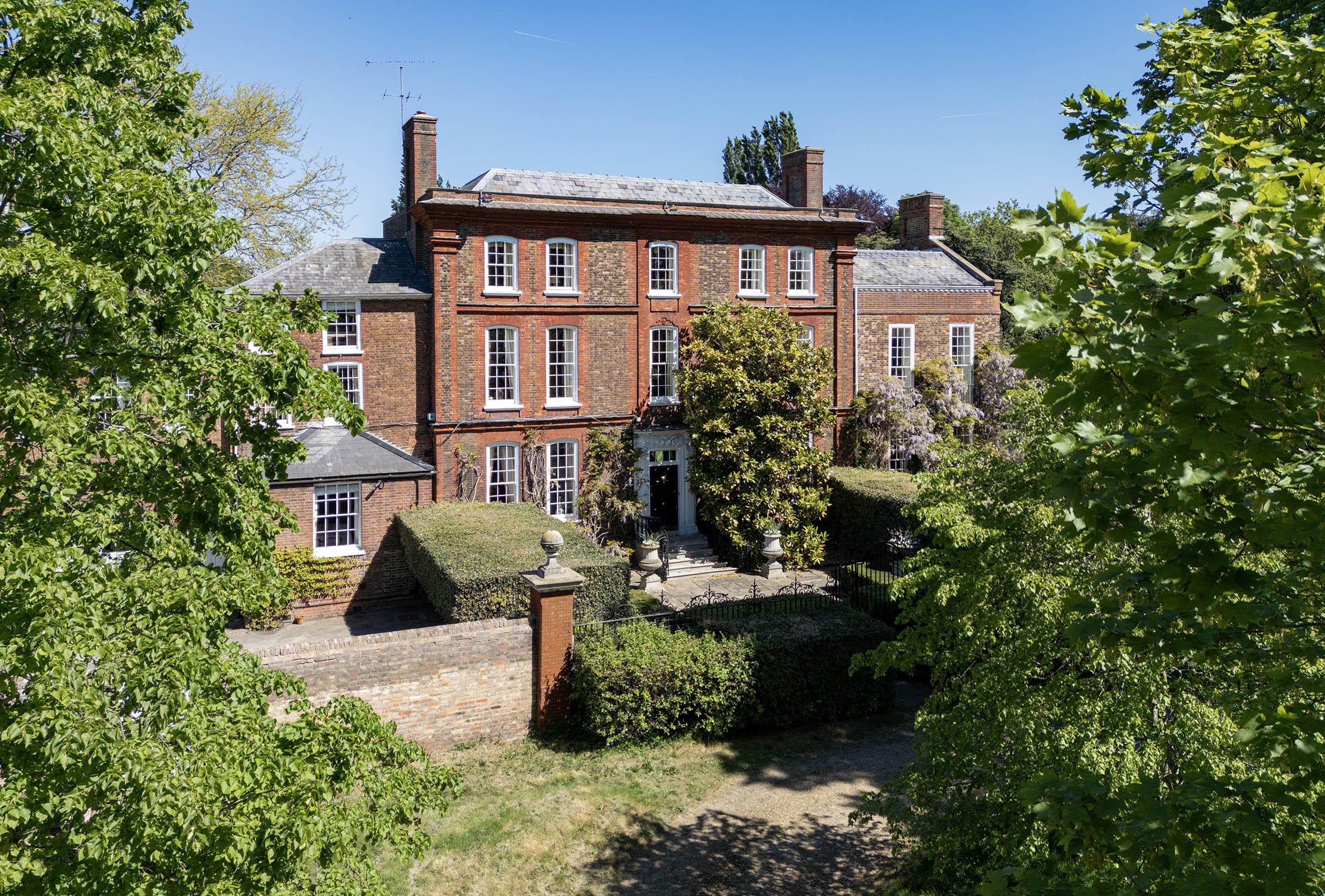 A Goldsmith Family Double Act: Two Storied Southwest London Homes Come to Market