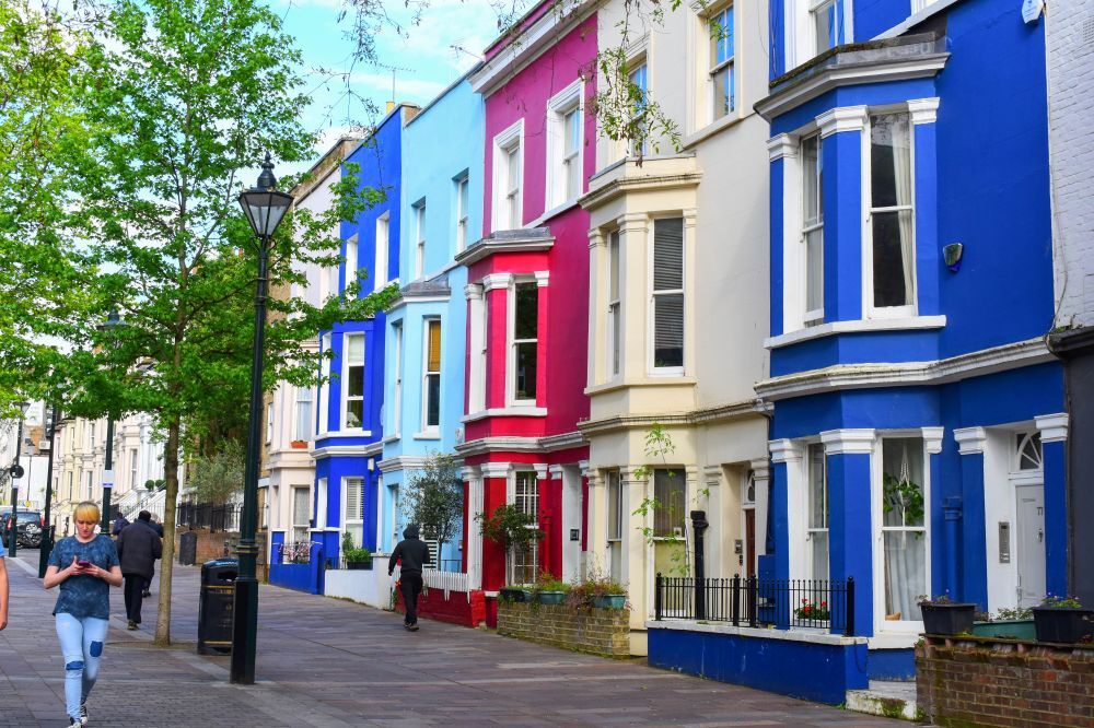 The Famous Streets of Notting Hill