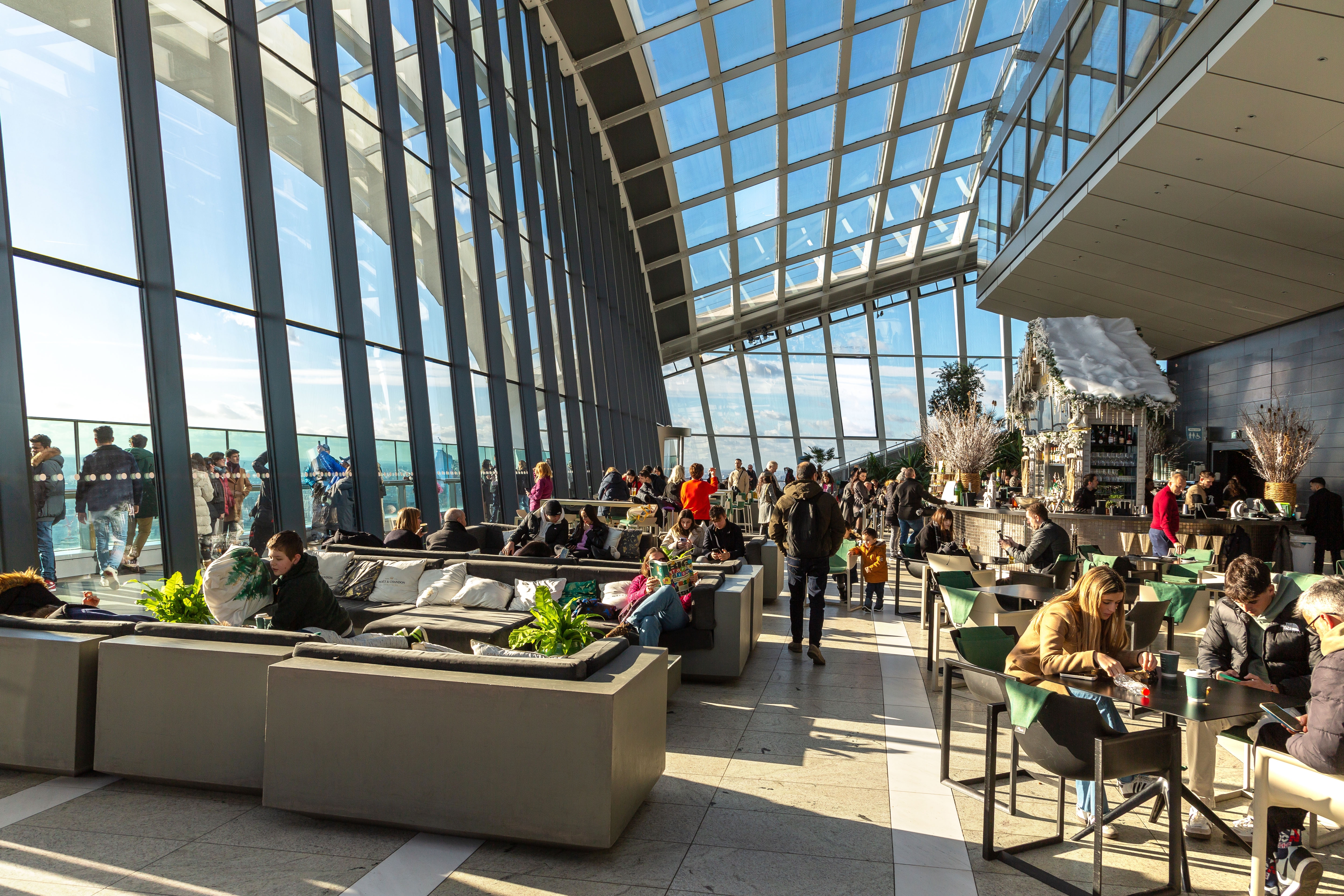 A Rooftop Breakfast in London